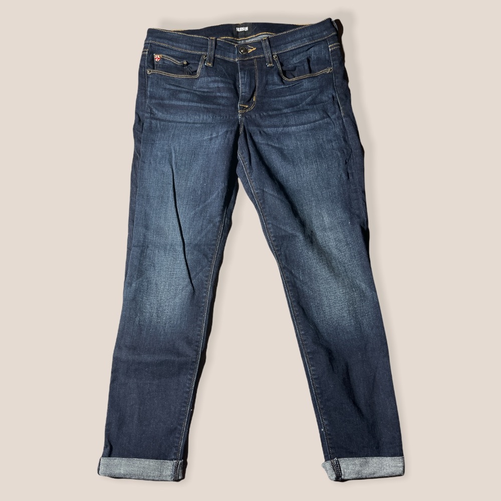 Hudson jeans crop harkin with cuff